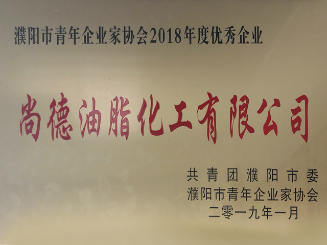 2018年度優(yōu)秀企業(yè)